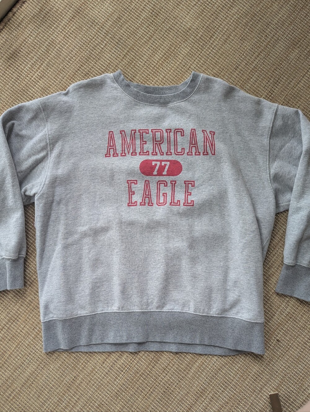 American Eagle Grey Crewneck Sweatshirt